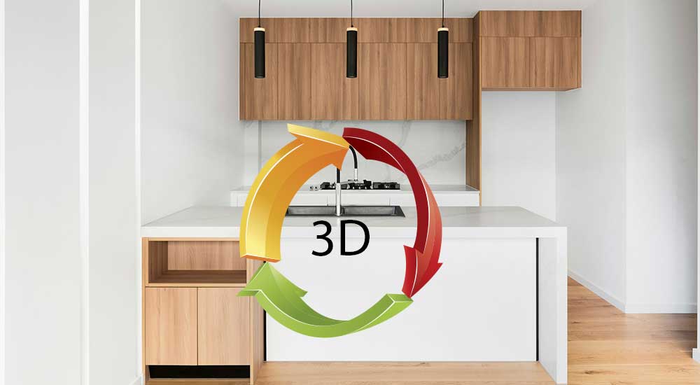 virtual 3d kitchen tour texas
